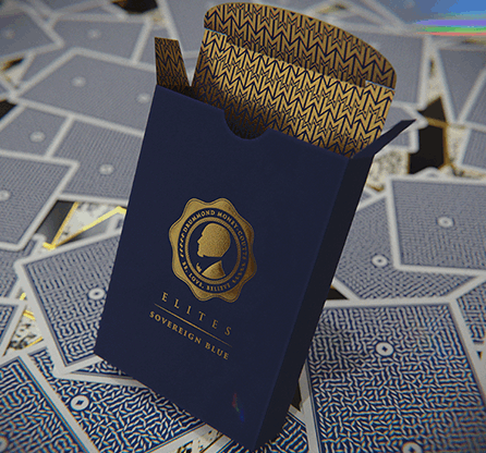 DMC ELITES: V4 Sovereign Blue マークドデック（Phantom Finish）by