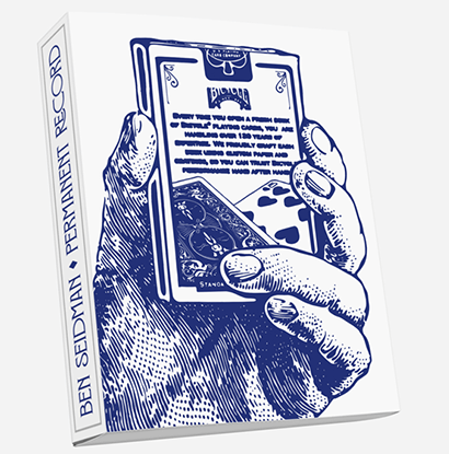 Permanent Record (デックケースでカード当て) by Ben Seidman