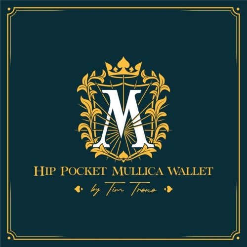 Hip Pocket Mullica Wallet - Genuine Leather (本革：コンパクト
