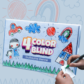 4 Color Blindʥʥ顼ޥåڥby Guillaume Bienne