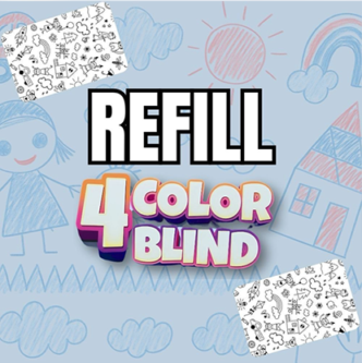 4 Color Blind Refill�ʥ�ե��륫���� x 100��by Guillaume Bienne
