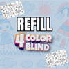 4 Color Blind Refill（リフィルカード x 100）by Guillaume Bienne