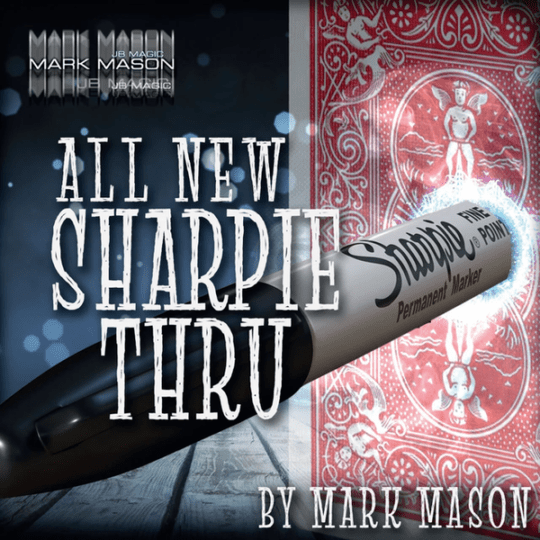 All New Sharpie Thru - RED�ʥΡ��ե�åס��ڥ󥹥롼�����ɡ���΢�� by Mark Mason