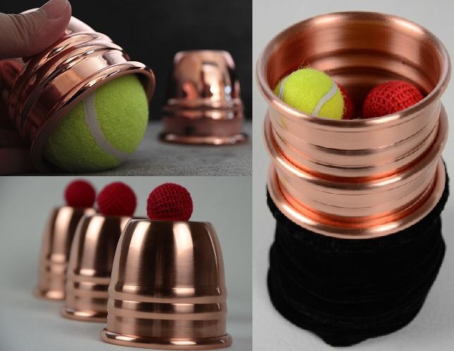 希少マジック「ミリオンカップ」手品セット Amazon | ZQION 真鍮 マグカップ/マジックカップ/マジック