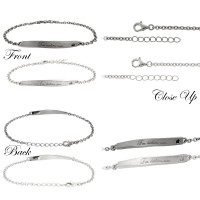 ☆ 送料無料 ☆【entiere】メッセージツイストプレート シルバーペアブレスレット【ギフトBOX付き】|ペアアクセサリー・ブライダル