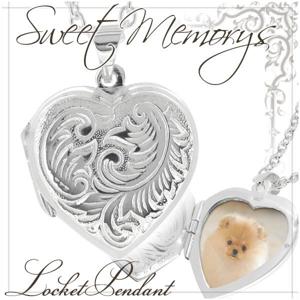 アール ヌーヴォー シルバー ロケット ネックレス ロケットネックレス ハート 925 プレゼント 人気 おしゃれ|レディースアクセサリー