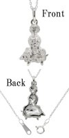 【銀の蔵限定販売】3匹の羊 シルバー ネックレス |レディースアクセサリー