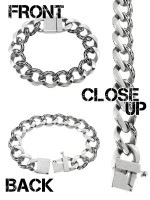 トライバル喜平 サージカルステンレス ブレスレット(20or21cm)|メンズアクセサリー