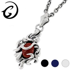 GIGOR ジゴロウ スプリージ シルバー ネックレス スプリージペンダント ペンダント シルバー925 メンズ ガーネット オニキス ムーンストーン|メンズアクセサリー