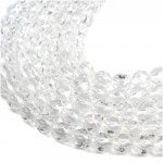 【水晶 6mm】 天然石 ビーズ(スターカット) 10玉セット|天然石・パワーストーン