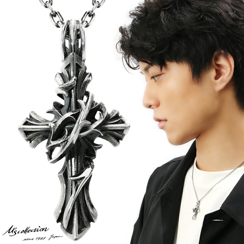 エムズコレクション Bramble Cross ペンダントトップ M's collection エムズコレクション Bramble Cross ネックレス