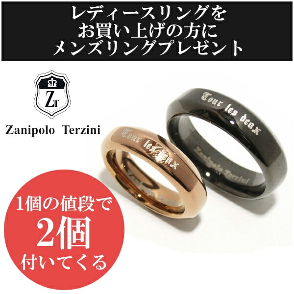 Zanipolo Terzini サージカルステンレス ブラック ブラウン トゥー レ