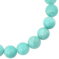 アマゾナイト ブレスレット 10mm 17~18cm M~L サイズ 天然石 アマゾナイト ブレスレット 10mm 17~18cm M~L サイズ 天然石