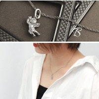 選べる2種類 天使 ネックレス シルバー925 ペンダント エンジェル