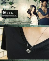【送料無料】【Edda エッダ】 スリーリング シルバーネックレス|メンズアクセサリー