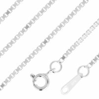 シルバーチェーン ネックレス チェーン ベネチアンチェーン 幅約1.5mm 70cm|チェーン・革紐(ネックレス用)