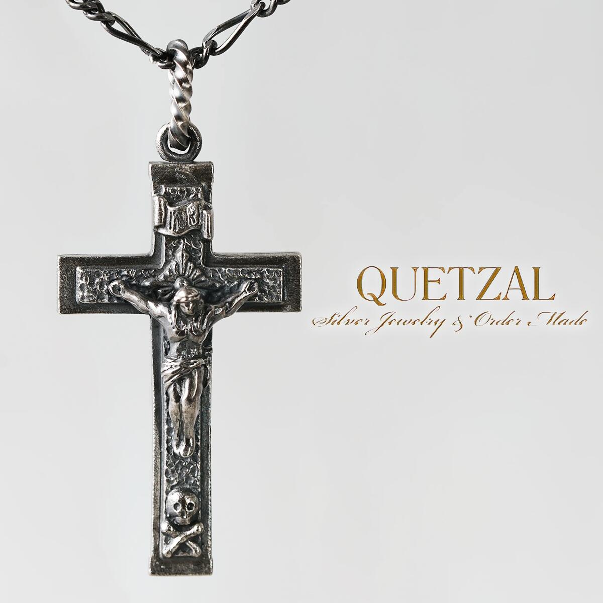 Quetzal クルシフィックスペンダント シルバーアクセサリー ブランド