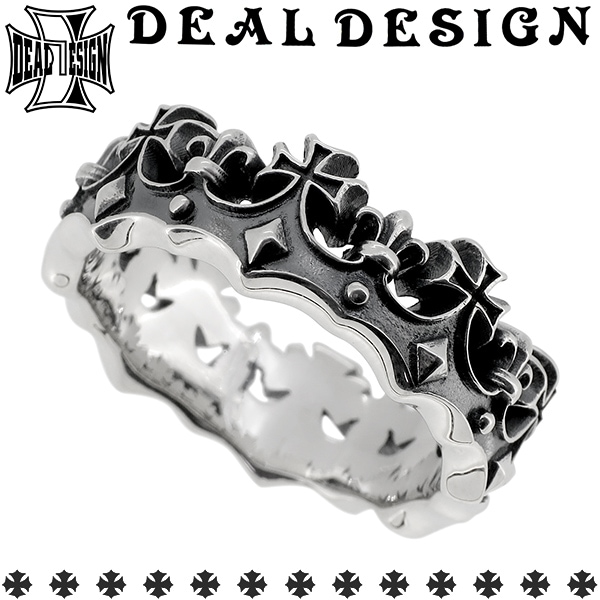 DEAL DESIGN ディールデザイン クラウンセメタリーリング 7号~17号 DEAL DESIGN ディールデザイン クラウンセメタリーリング 7号~17号