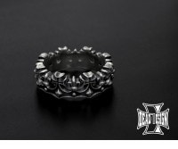 ★ 送料無料 ★DEAL DESIGN ディールデザイン クラウンセメタリーリング 7号〜17号 シルバーリング 指輪|メンズアクセサリー