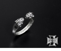 ★ 送料無料 ★DEAL DESIGN ディールデザイン キッシーズライオンリング 5号〜21号 シルバーリング 指輪|メンズアクセサリー