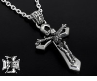 ★送料無料★ DEAL DESIGN ディールデザイン リバイブクロスネックレス ペンダントトップ 925 シルバーネックレス|メンズアクセサリー