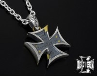 ★送料無料★ DEAL DESIGN ディールデザイン リムーブクロスネックレス ペンダントトップ 925 シルバーネックレス|メンズアクセサリー
