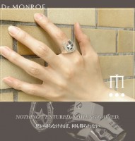 ★送料無料★ Dr MONROE ドクターモンロー ホースシューリング 13号〜23号|メンズアクセサリー