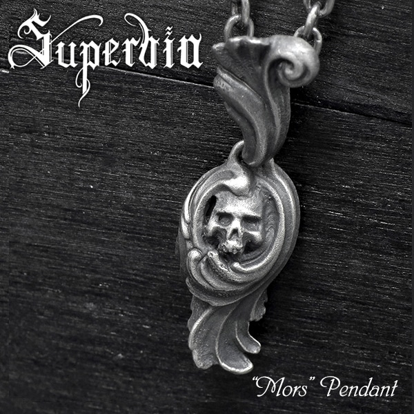 Superbia モルス ペンダント Mors シルバーネックレス シルバー925