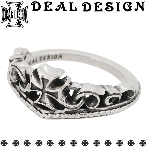 DEAL DESIGN ディールデザイン ゲートティアラリング：クロス 3号～23