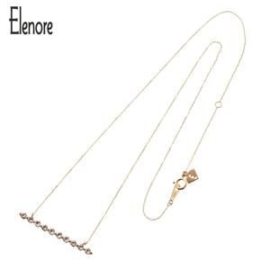 Elenore Jewelry 10��ۥ饤����ͥå��쥹 ����Υ����奨�꡼ �ͥå��쥹 ���������դ� K10 �ȥѡ��� ��ǥ����� ������ �⺿ �������