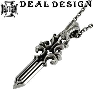 DEAL DESIGN ディールデザイン ソリッドダガートップ ネックレス シルバー ペンダント ダガー 剣 シルバー925 ブランド DEALDESIGN|メンズアクセサリー