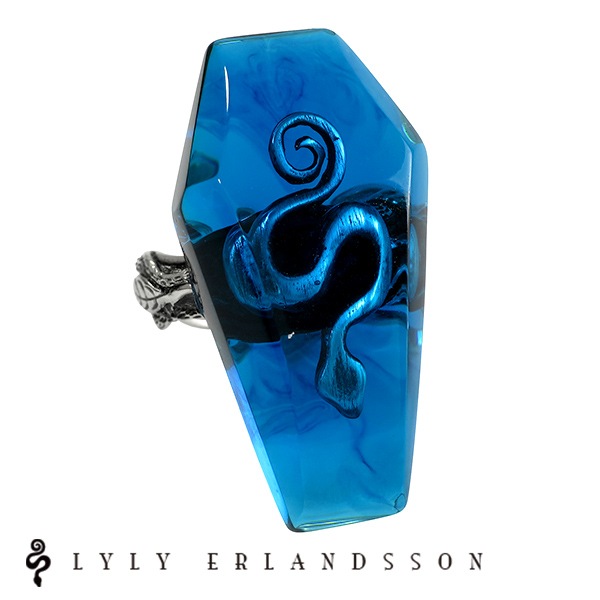 LYLY ERLANDSSON the COFFIN blue 7号～25号 リリーエルランドソン 