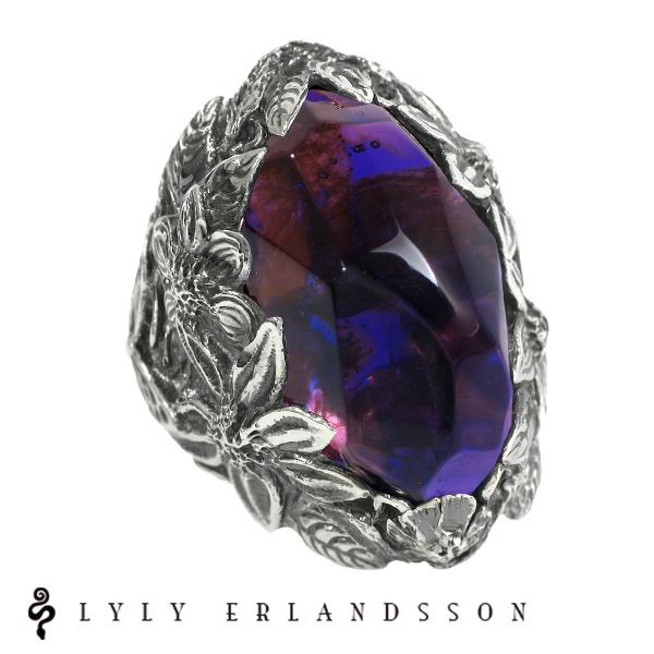 LYLY ERLANDSSON the WINTER purple �ѡ��ץ� 7���25�� ��꡼������ɥ��� �����󥿡� ����С�925 �����֥��� ����ݡ��ȥ֥��� ��
