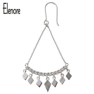 Elenore Jewelry ����ӥå��ɥ��å�V�ԥ��� ����Υ����奨�꡼ �⡼�� ����С�925 �Ҽ��� �եå��ԥ��� �ɤ�� ������ ���륳�˥�