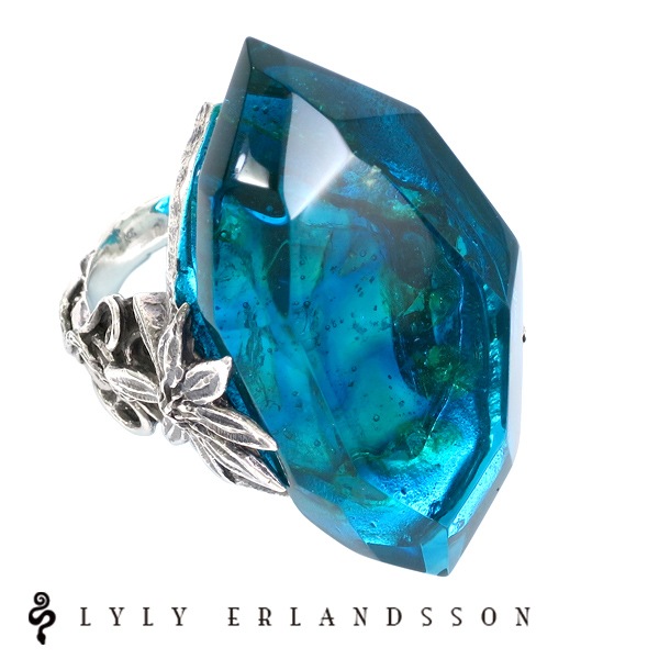 LYLY ERLANDSSON the GRAVITY Blue ブルー リング 7号～25号 リリー