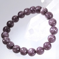 レピドライト ブレスレット 10mm 17～18cm M～L サイズ 天然石