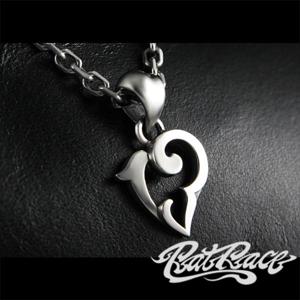 RAT RACE ラットレース r.l.d ハートフレーム”13”トップ M シルバー シルバーペンダントトップ チェーンなし ペンダント ハート|レディースアクセサリー