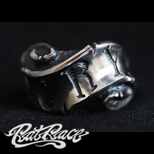 RAT RACE ラットレース メッセージオンリボンリング クライ シルバーリング 7〜30号 メッセージ リング リボン シルバー925 指輪 銀 指輪|メンズアクセサリー