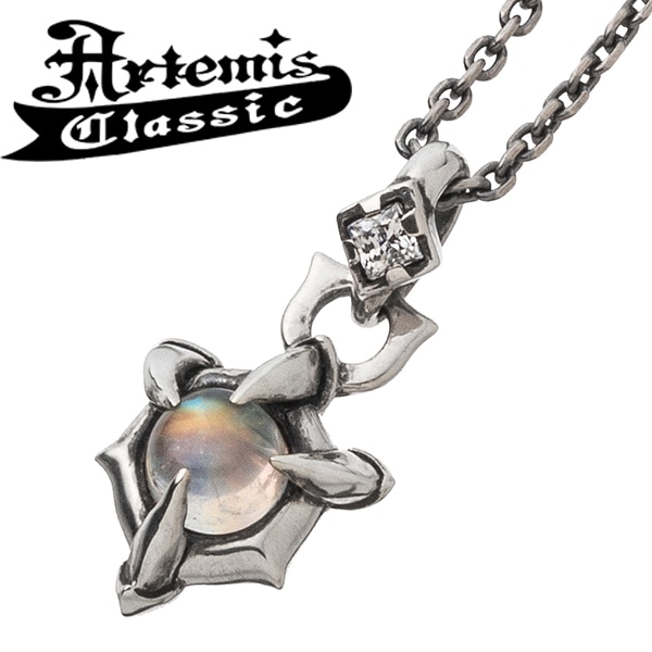 アルテミスクラシック ムーンストーンクローペンダント Artemis