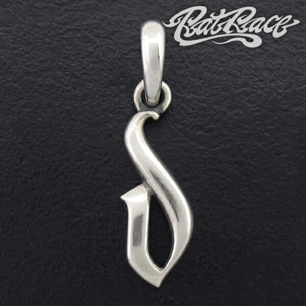 rat race ラットレース ペンダントトップ イニシャル M RAT RACE