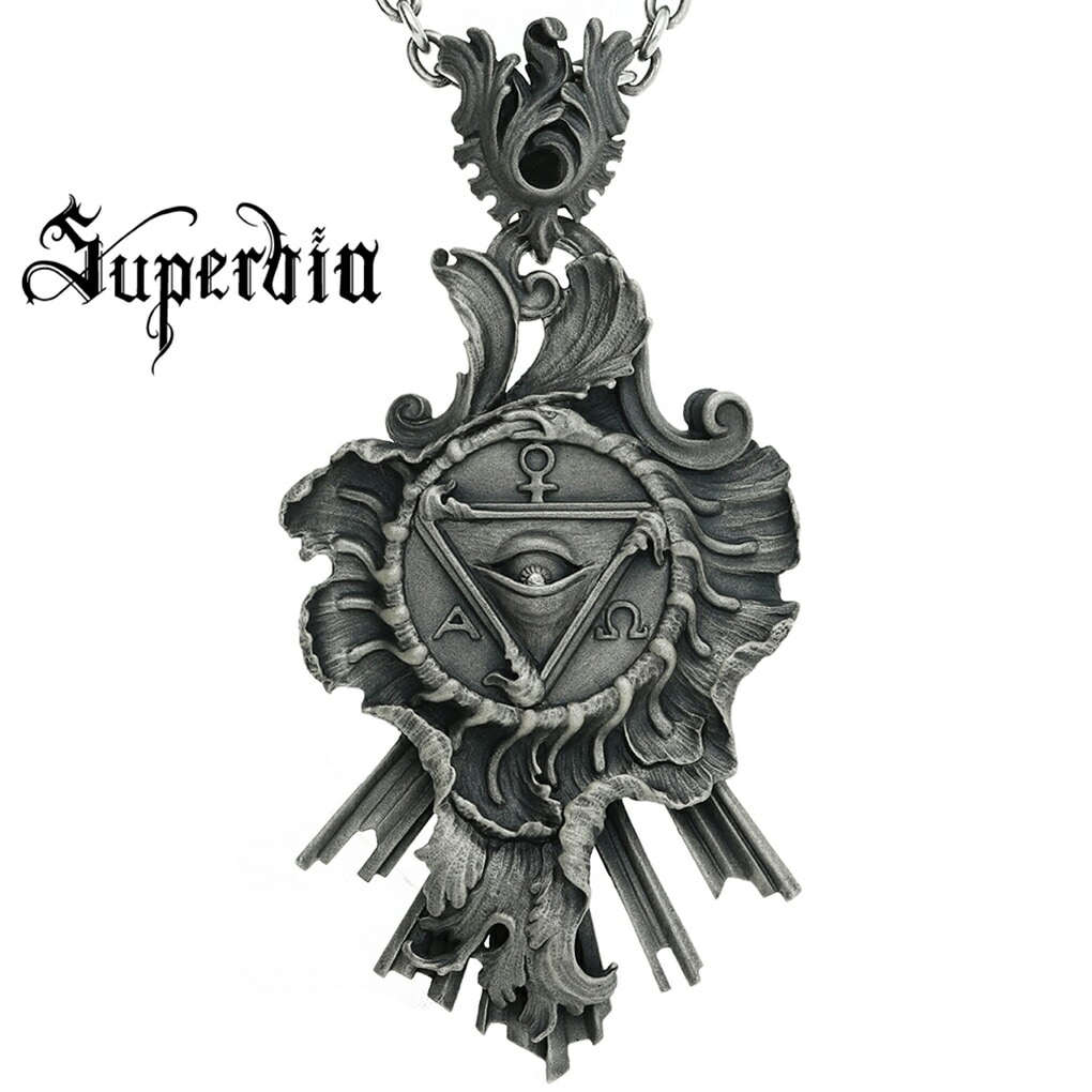 Superbia “降臨” シルバー ネックレス ペンダント ペンダントトップ