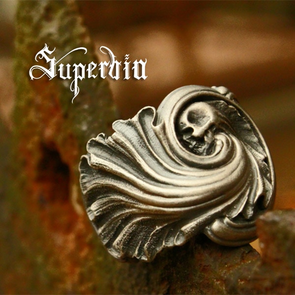 Superbia “自閉”リング 11号〜27号 Rococo シルバーリング シルバー925 メンズ スペルヴィア スペルビア ブランド ロココ美術