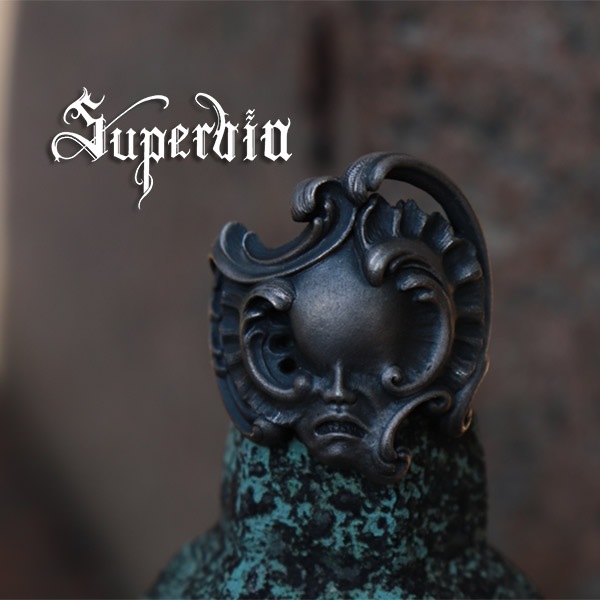 Superbia “憑依”リング2 13号～27号 Rococo シルバーリング シルバー