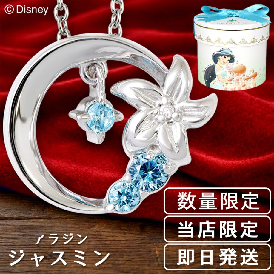 ディズニー 当店限定 アラジン ジャスミン ネックレス 限定 公式