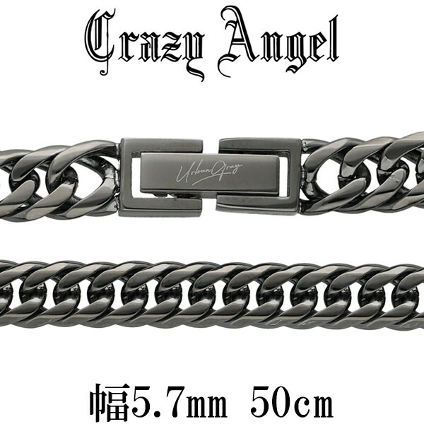 crazyAngelネックレス、サージカルステンレス クレイジーエンジェル Crazy Angel サージカルステンレス メタル
