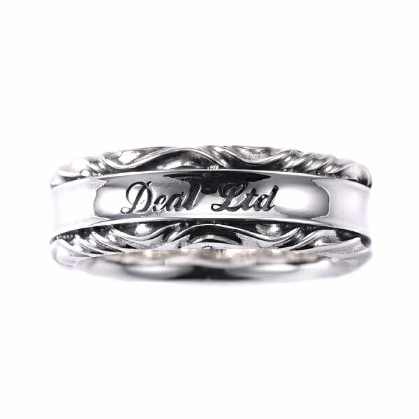 DEAL DESIGN ディールデザイン RT:ROLL RING 7mm リング 1〜23号 シルバー 指輪 シルバー950 ギフト シルバーアクセサリー 銀 逆甲丸 波