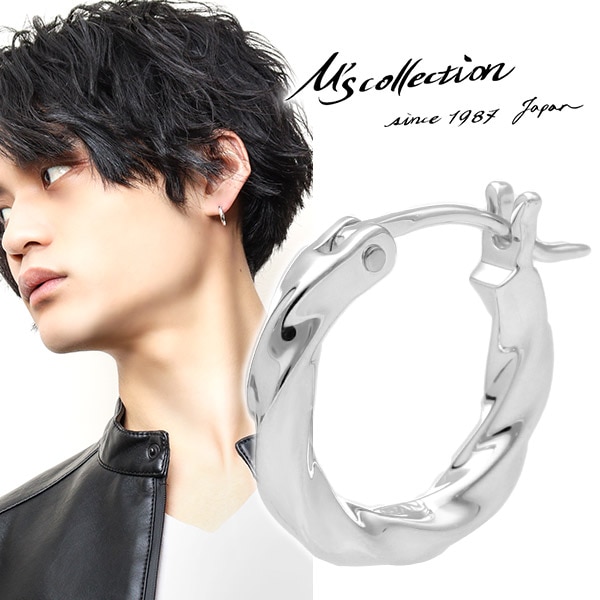 M's collection エムズコレクション ファイン ツイスト シルバー