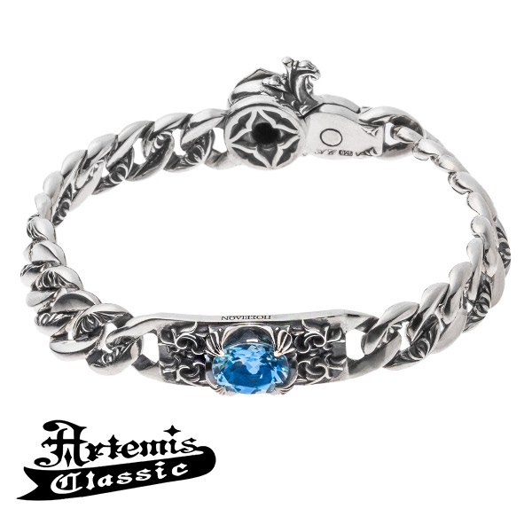 アルテミスクラシック ポセイドンIDブレスレット Artemis Classic ブレスレット バングル メンズ レディース シルバー925 メンズブレス-シルバーアクセサリー天然石通販ショップ新宿銀の蔵