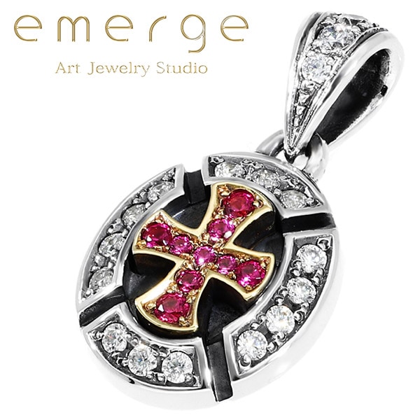 トクトク ダイヤモンド 0．30 K18 クロス ネックレス トップ 煩く 