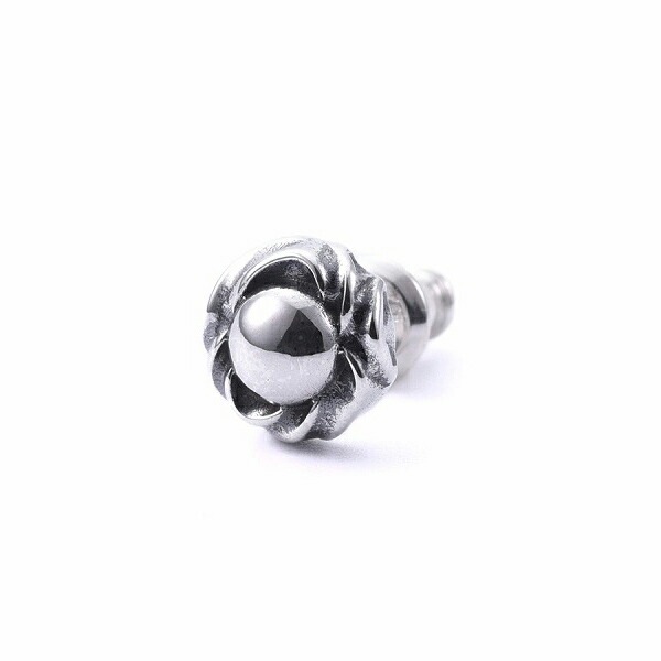 DEAL DESIGN ディールデザイン RT: DOME STUDS シルバー ピアス 1P 片耳用 シルバーピアス メンズ レディース 男性 女性 円 スタッド